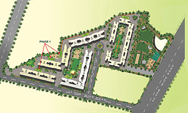 2 BHK Anchor Park in Nalla Sopara