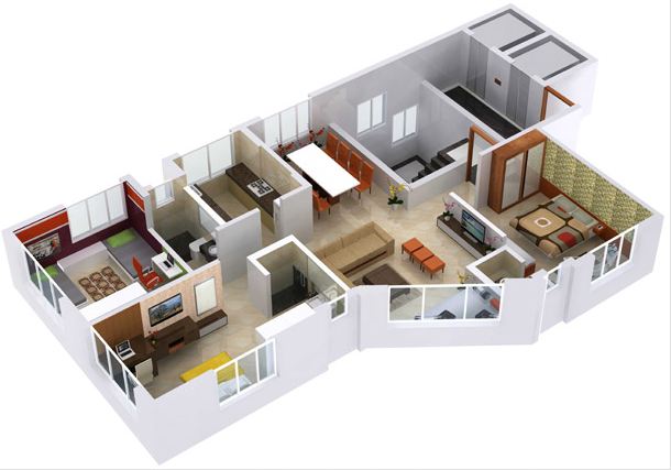 3 BHK Bhattad Augustine in Goregaon West