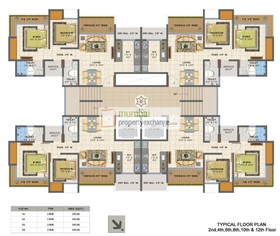 Regal Square Phase Ii Building No 4 And 5
