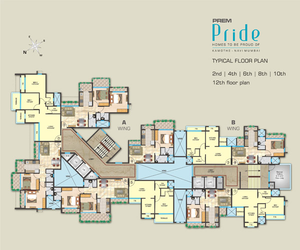 2 BHK Prem Pride in Kamothe