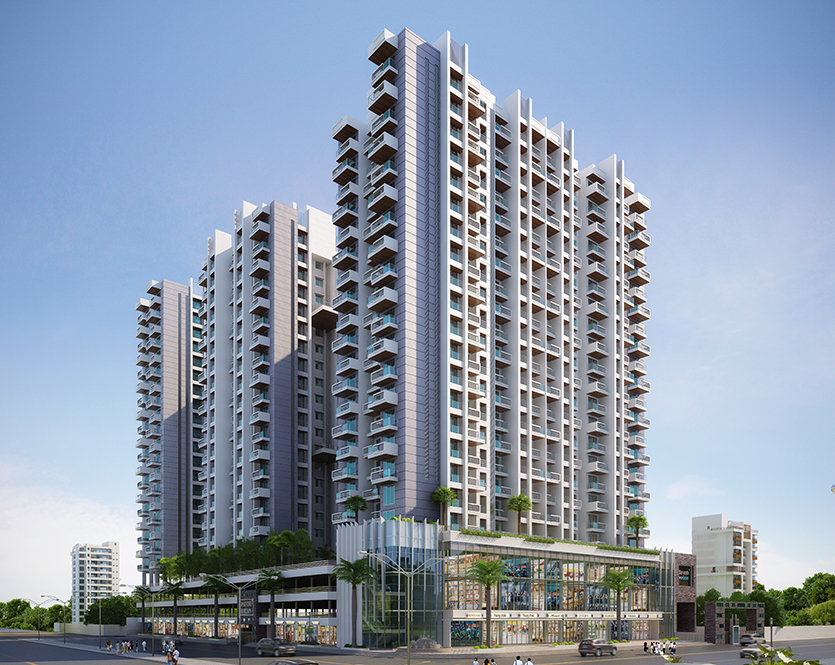 2.5 BHK Semi-Furnished in Darvesh Horizon , Dahisar East